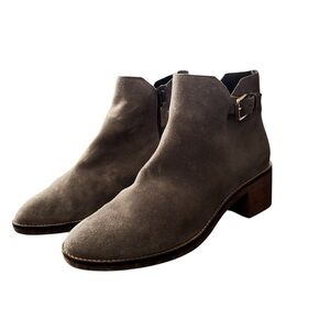 Cole Haan Haidyn Gray Ankle Boots 8.5B